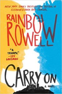 carry on by rainbow rowell, rainbow rowell, carry on, lgbt fiction, lgbt ya, ya lgbt, ya books, ya fiction,