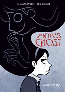 anyas ghost, anya's ghost, anya's ghost graphic novel, anya's ghost book, ya graphic novels, ya books, ya magazine, ya book magazine, fictionist